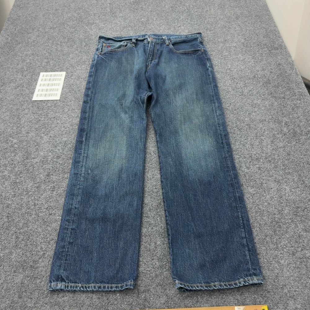Polo Ralph Lauren Jeans Mens 33x30 Blue Cotton Classic 867 Straight Casual